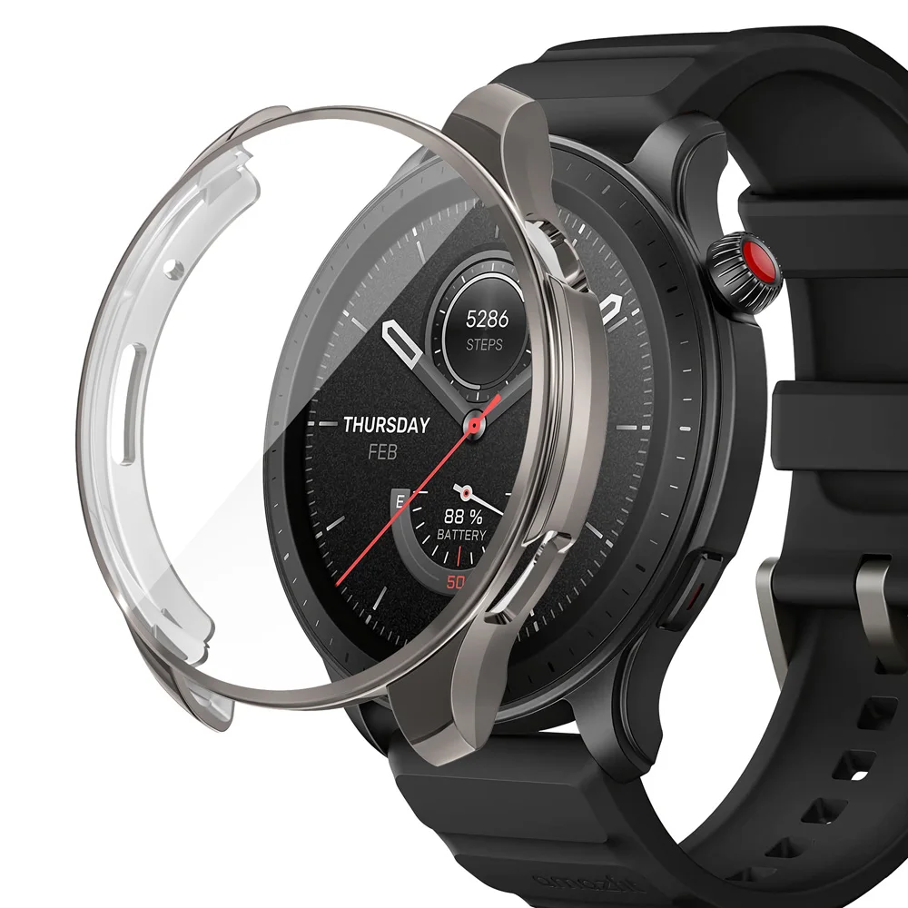 TPU Plating Protector Skin Case - Full Cover Smartwatch Accessory