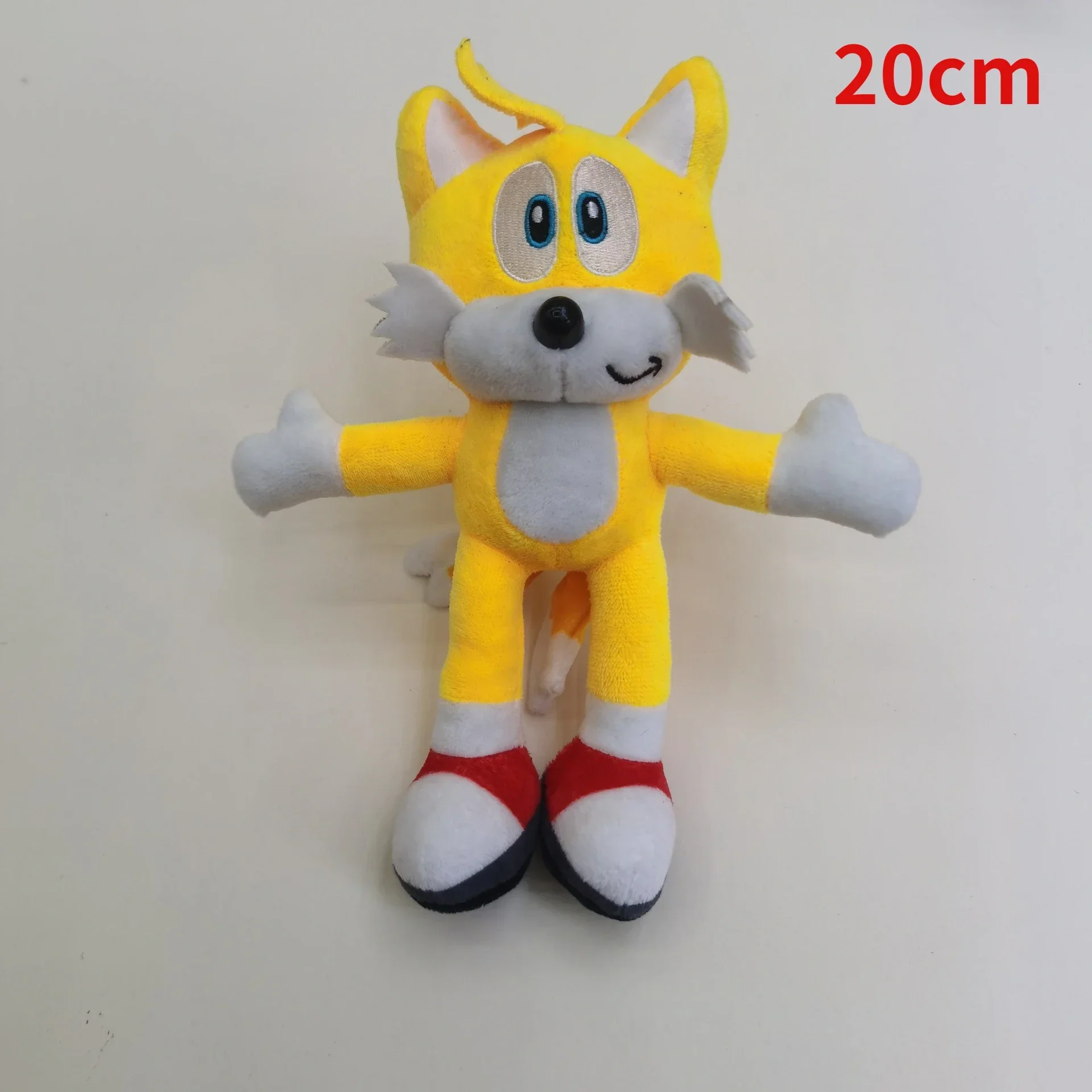 Sonic Plush Keychain - Soft Stuffed Hedgehog Pendant for Home Decoration and Gifts