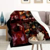 Halloween Blanket,Horror Movie Halloween Character Blanket,Halloween Blanket - Suitable for sofa, bed, travel, camping, living r 2