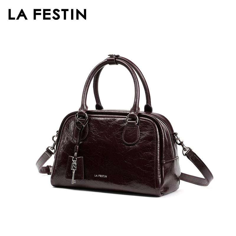 Shoulder Bag Leather Handbag LA FESTIN Original for Women