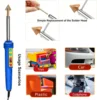 Upgraded 100W Plastic Welding Repair Kit 2in1 Plastic Welding Kit Temperature Control Soldering Iron Gun For Surface Repair Tool 3