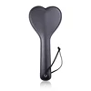 28.5cm Heart Shape Paddle Riding Crops Flogger Horsewhips Spikes Leather Spanking Paddle Slapper Dressage Whips 1