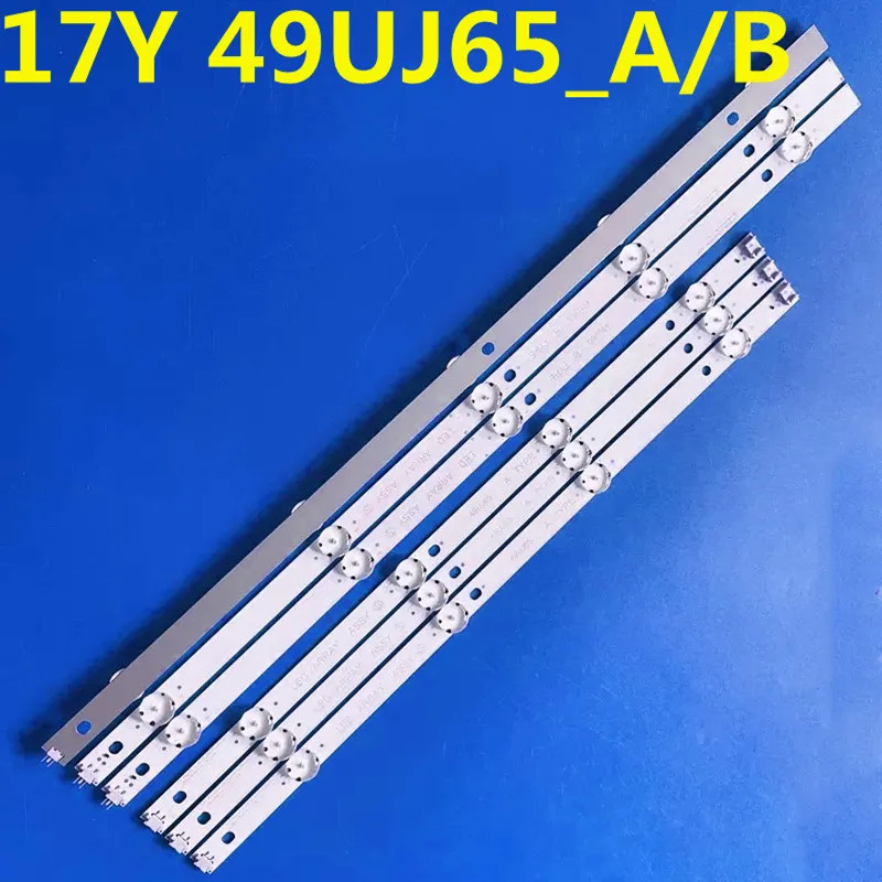 Светодиодная лента для 49uj65 _ a b _ 27LED 49UJ630 49UJ6500 49LJ614V 49UJ634V 49UJ701V 49UJ670 49UJ651V 17Y 49LJ61 49LH61 EAV632632404, 6 шт.