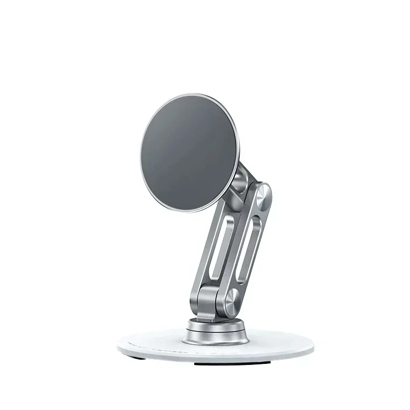 Mechanical Arm Magnetic Phone Tablet Holder Desk Magnetic Cellphone Stand Metal Rotating Smartphone Support Bracket for IPhone
