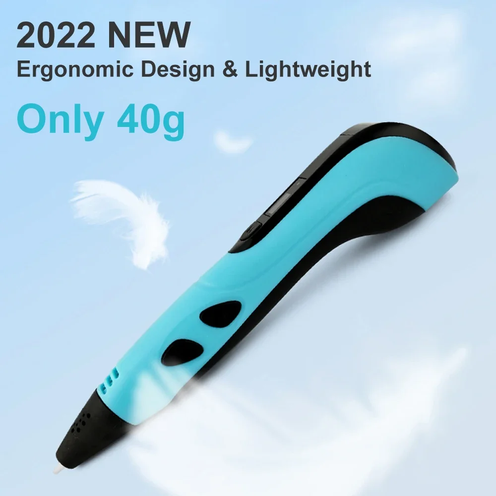 3D Printing Pen Set for Kids with PLA Filament and LCD Display