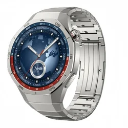 Luxury Titanium Strap for Huawei Watch GT 5 Pro - Premium Metal Bracelet (Titanium)