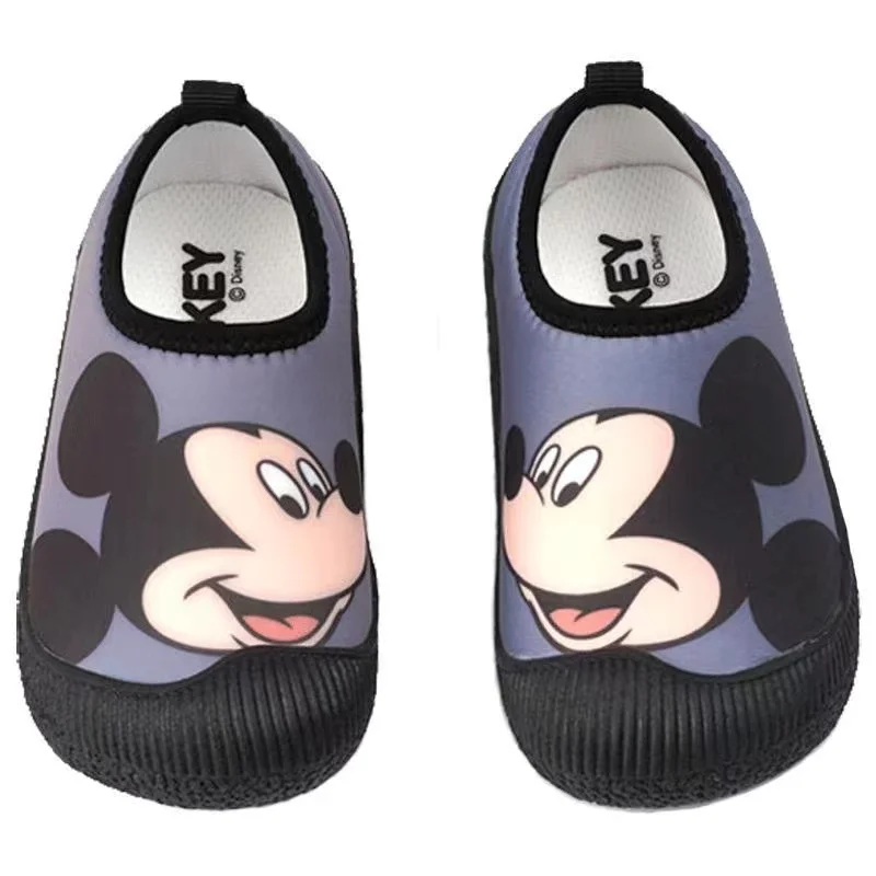 real photo Kindergarten indoor shoes Children's indoor shoes Home Minnie Girl Mickey Mouse cartoon cute cartoon children's shoes