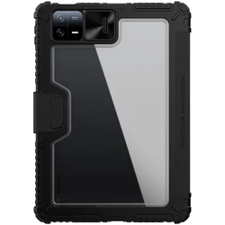 NILLKIN Magnetic Case with Camera Protection & Pencil Slot for Pad 6 Pro 11 inch (Black)