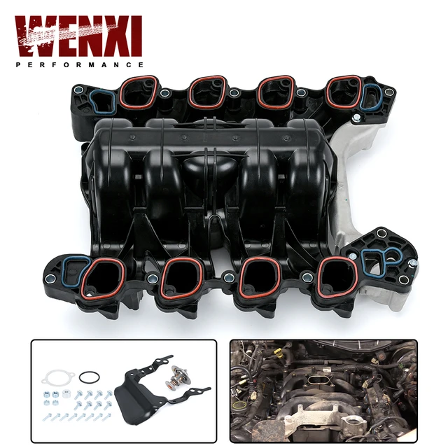 Intake Manifold 3W7Z9424AE 6W7Z9424AA for Ford Crown Victoria V8 4.6L  Mustang Explorer with Gaskets 3W7Z9424AA 3W7Z9424AD - AliExpress