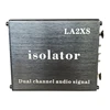 1Pcs Audio Signal Isolator Eliminates Current Noise Dual-Channel 6.5 XLR Mixer Audio Isolator LA2XS 1