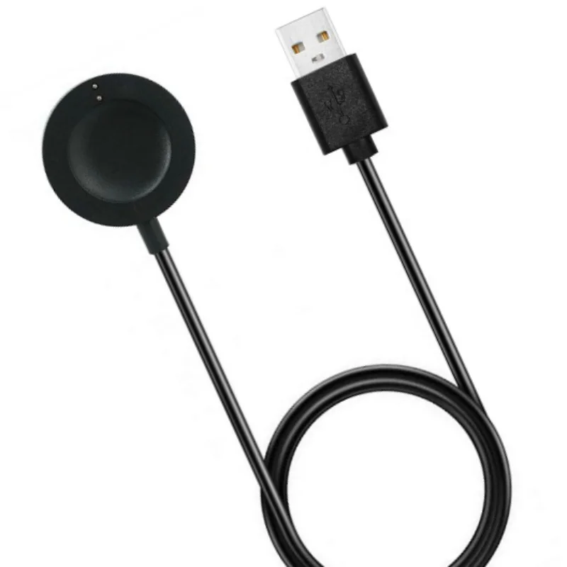 

USB-кабель для зарядки умных часов Fossil Gen 4/5 HR, зарядное устройство для умных часов, адаптер 5 В/А, черные кабели зарядного устройства