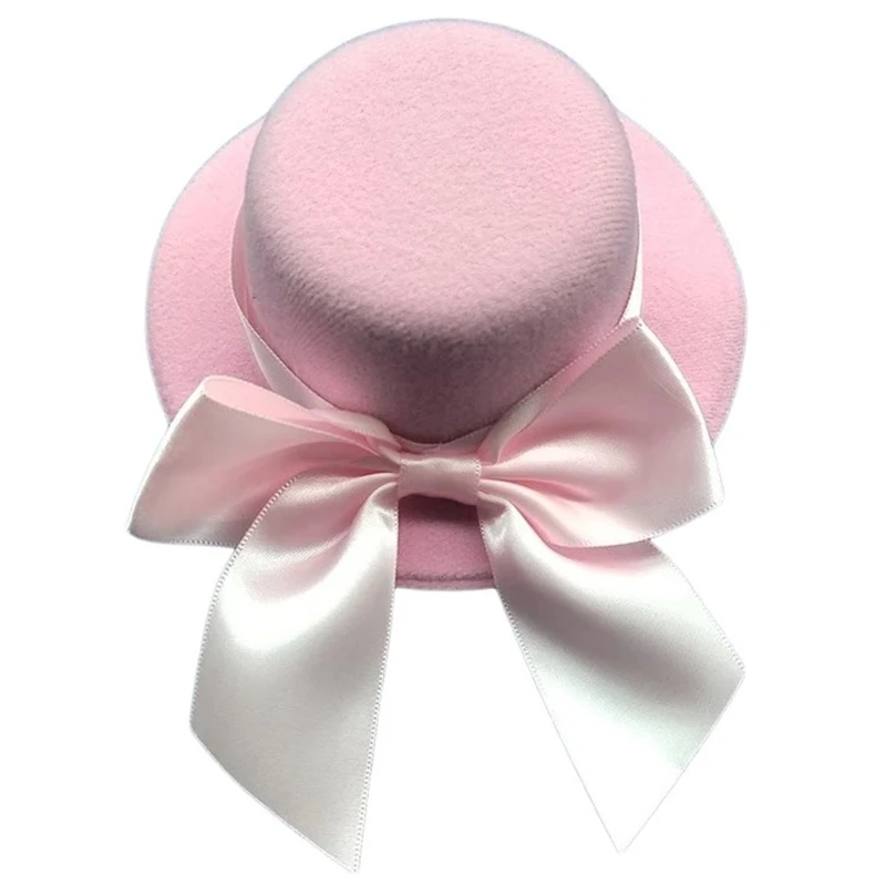 Elegante kleine Hutform Haarspange Lady Party Haarspange Hochzeit Haarnadel für Mädchen – Detail 9