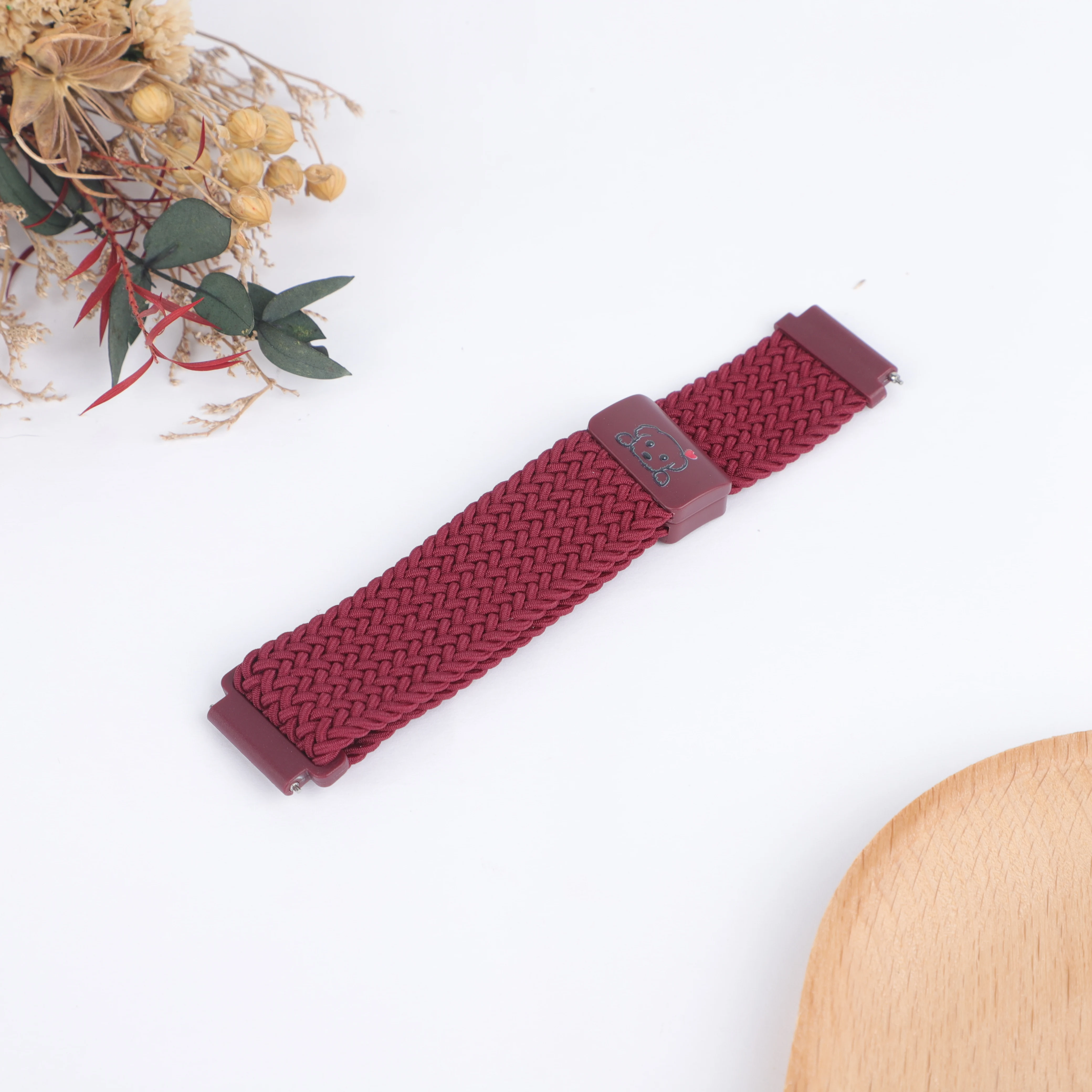 Nylon Coorea Bracelet Watch Strap, 20/22mm, Compatible with Leading Smartwatches