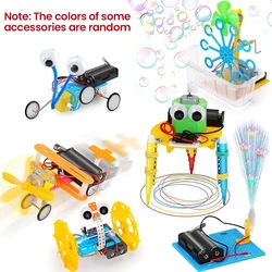 Solar - Powered 12 - in - 1 DIY Robotics Kit for Kids - Educational Science Experiment and Building Toy (Burgundy)
