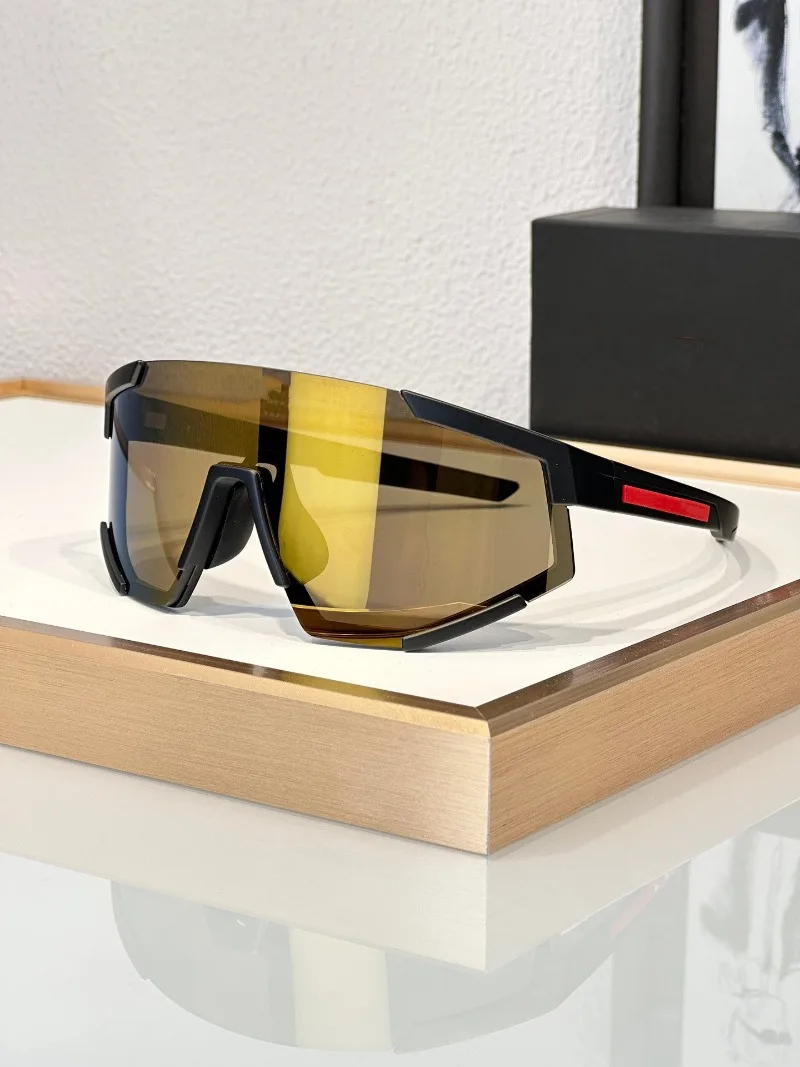 

New Large Frame Windproof Outdoor Women's Sunglasses 2024 Designer brand Personality Sports Fashion Unisex UV400 Sunglasses