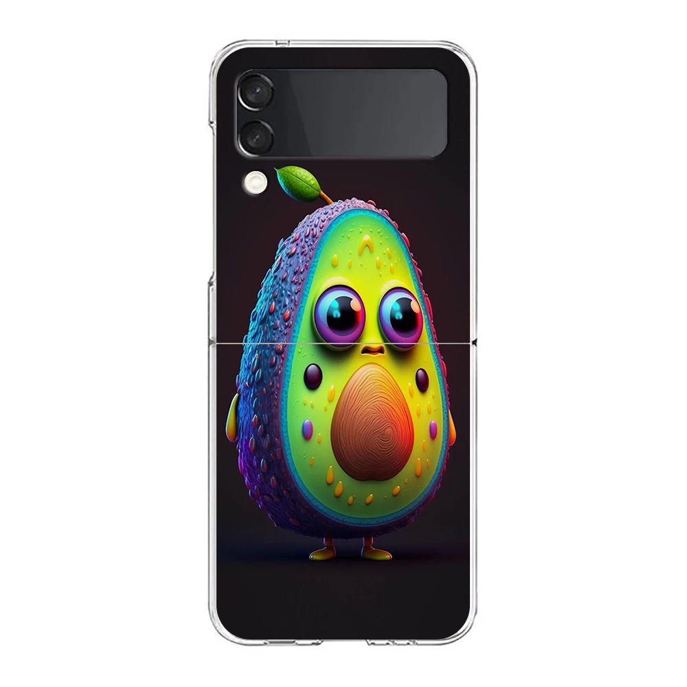 Avocado Hard Shell Transparent Shockproof Phone Case