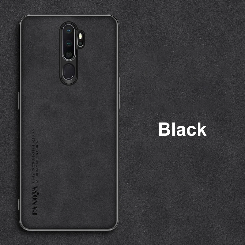 Premium PU Leather Business Matte Silicone Phone Case - Luxury Protection Cover
