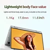 Laptop 11.6 Inch Intel Celeron N4020 360° flips HD Camera Touchscreens 6GB DDR4 2TB SSD 4500 mAH 2.8 GHz Lightweight Tablet 3