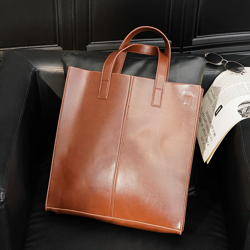 Mens Vintage Bag Handle Vintage Business Bag Men Men Handbags