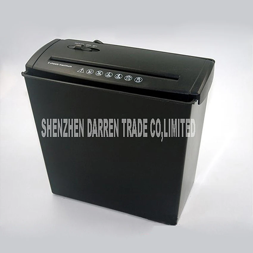 1pc A606B Electric Mini Shredder File Strip Office Home High Power Shredding 220V 140W |