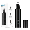 Kemei Electric Mini Nose Trimmers Portable Ear Nose Hair Shaver Clipper Waterproof Safe Removal Cleaner Waterproof Rechargeable 2