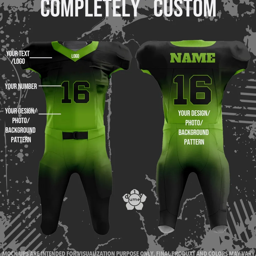 Tradition Football Jerseys and Pants for Mens V-neck T-shirts Pants School Team Training Uniforms