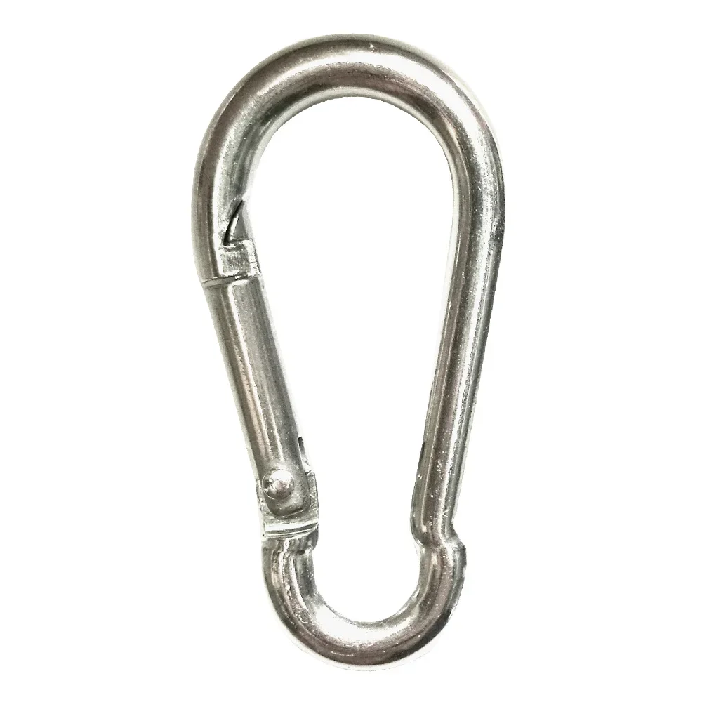 Scuba Diving 316 Stainless Steel Carabiner Clip Marine Grade Rowing Boats Kayak Snap Hook Spring Spring Snap 4
