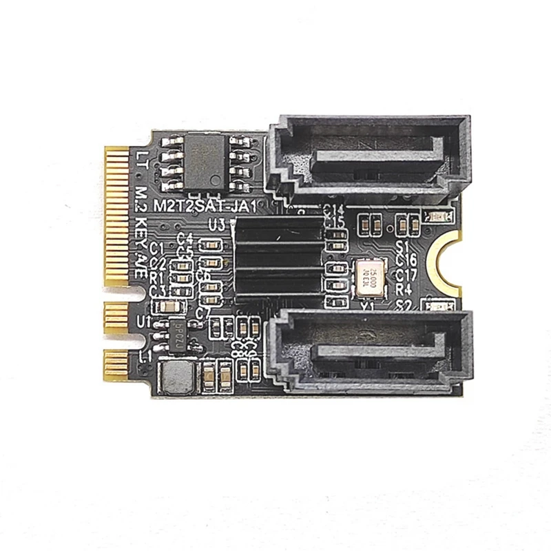 

Адаптер для двух портов, M.2 NGFF KEY A + E PCI Express, SATA3.0, 6 Гбит/с