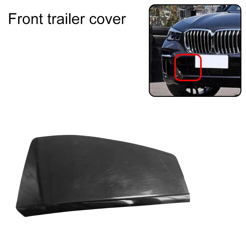 Black Plastic Car Front Bumper Tow Eye Hook Cap Cover 51118092124 51118069237 for BMW X5 G05 G18 M