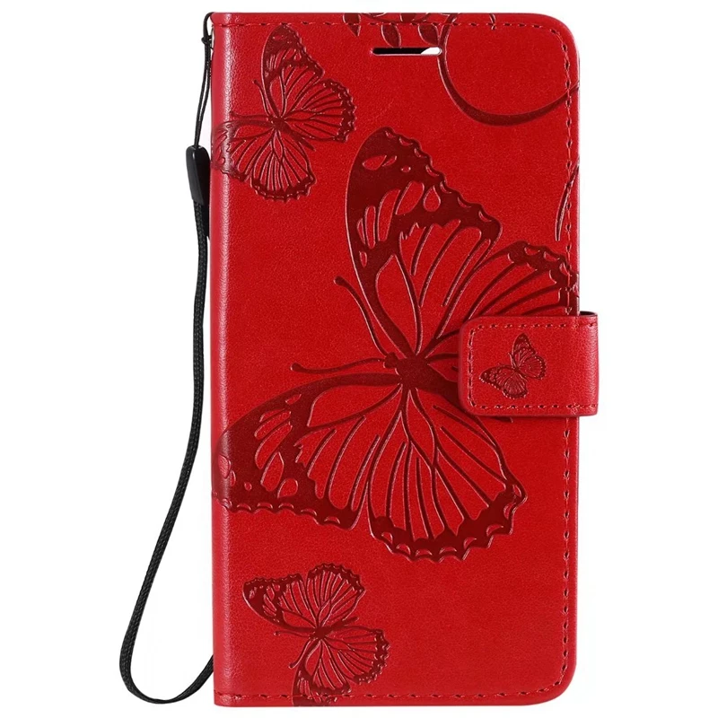 Samsung Galaxy M33 M53 M21 M30 M30S M31S M32 M51 M52 M60S M10S M01 PU Deri Flip Kapak Kabartmalı Kelebek Kitap Kılıfı_voghion.com