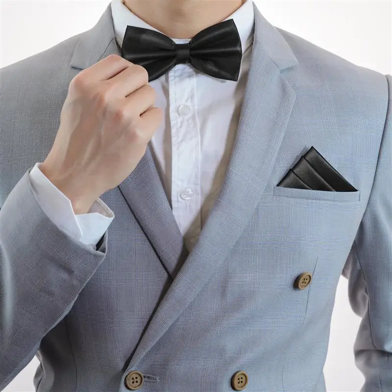 Faja Smoking Negro Con Tirantes Moño Faja De Esmoquin