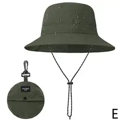 Waterproof Unisex Sun Protection Adventure Bucket Hat (Army green)