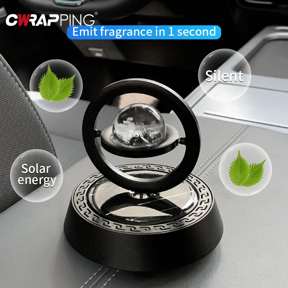 معطر هواء للسيارة دوار تلقائي 360 درجة ° زينة لوحة...