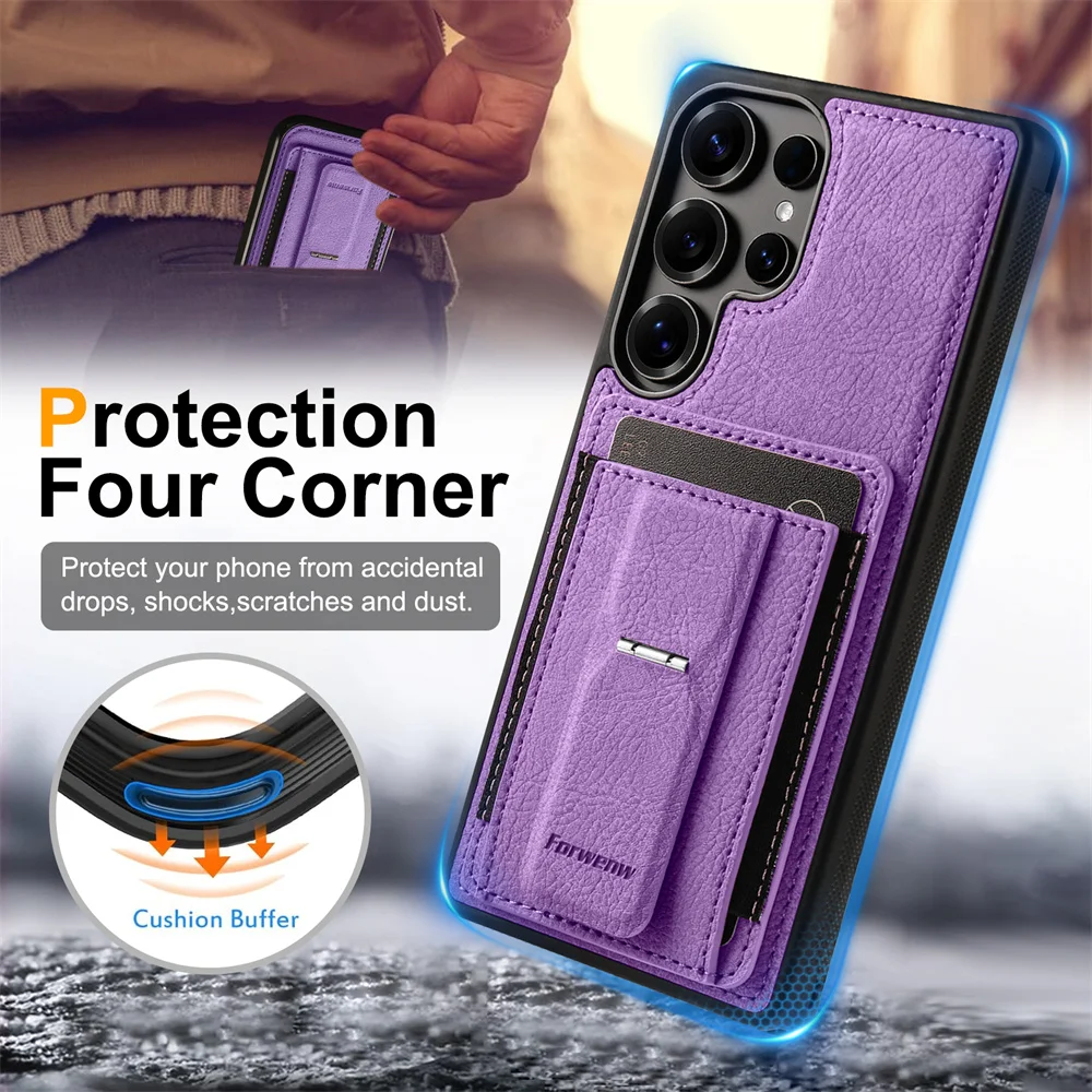 Versatile Card Holder Case with Integrated Stand – Premium Protective Cover