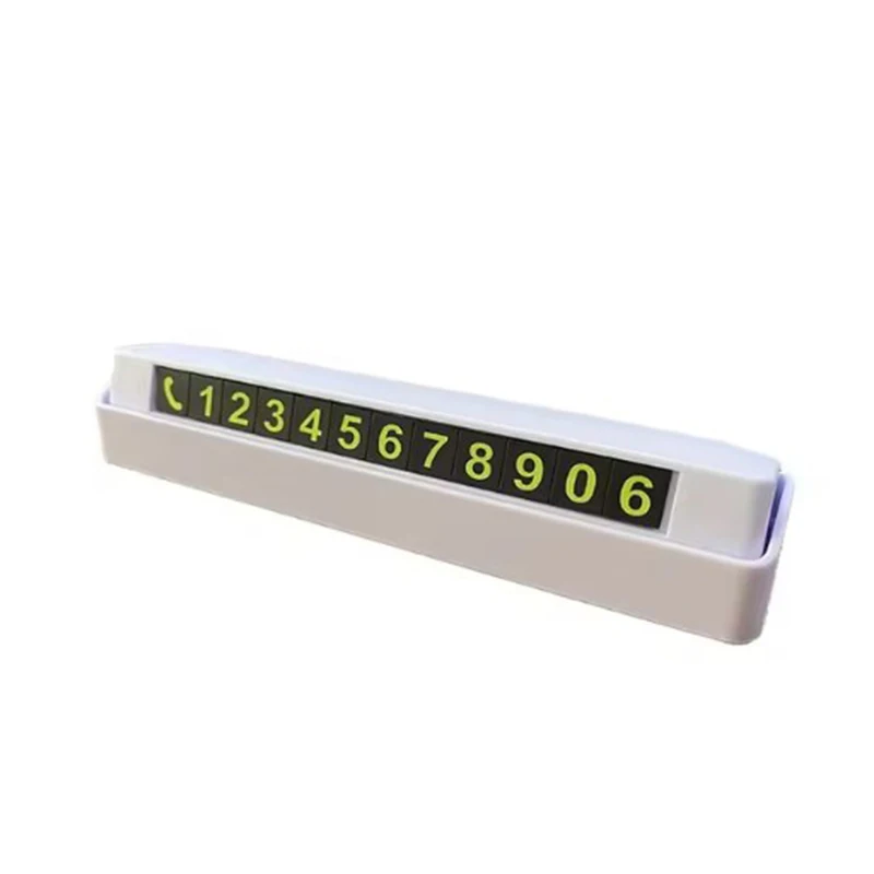 Mobile Phone Sign, Temporary Parking Sign, Interior Mobile Phone Number Retention Device, Creative Decoration