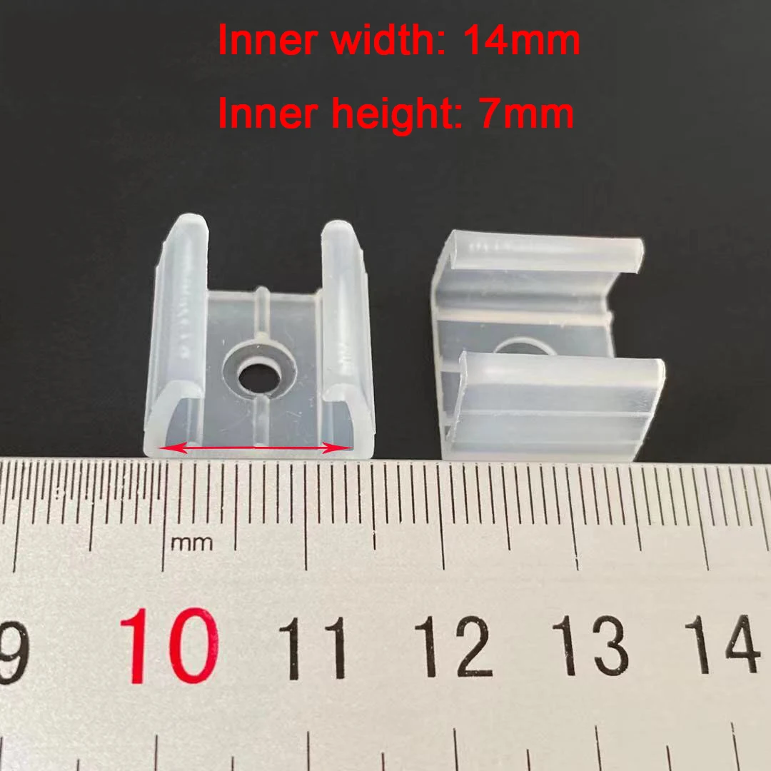 Light Strip Fixing Clip includes screws led strip clips
