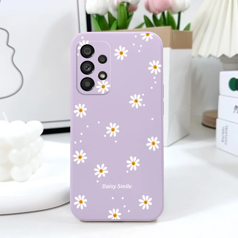 Smiling Daisy Phone Case - Vibrant Floral Design Cover