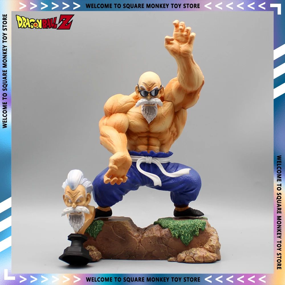 

Dragon Ball Figure 25cm Kame Sennin Anime Figures GK Master Roshi Figurine PVC Statue Model Doll Collectible Room Decora Gift