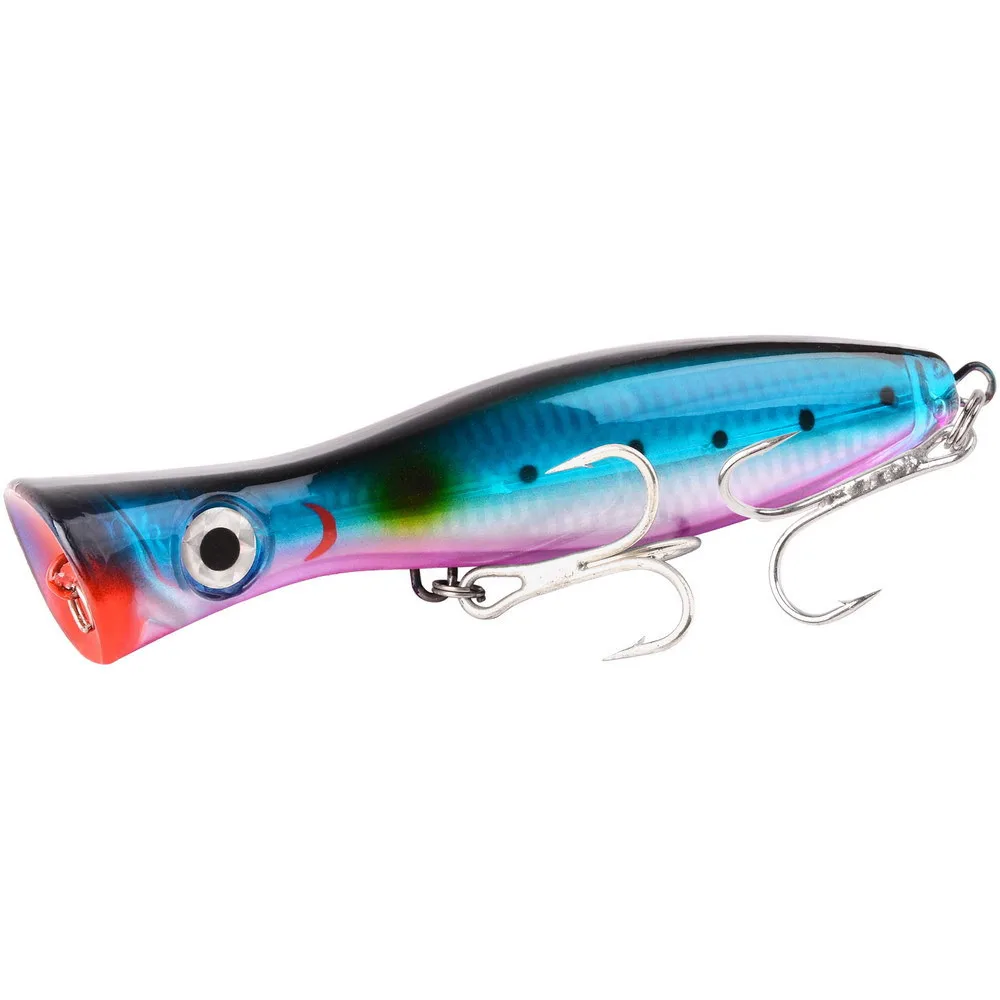 1pc 43g/83g Big Popper Floating Wobbler Fishing Lures,Topwater Trolling Artificial Plastic Hard Bait, Fishing Tackle