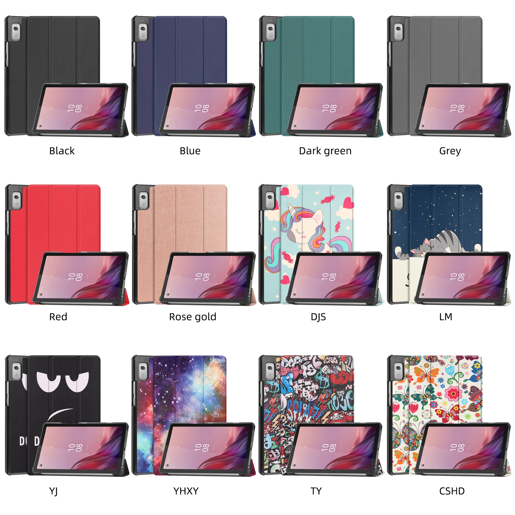 Durable Shockproof Foldable Kickstand Tablet Cover