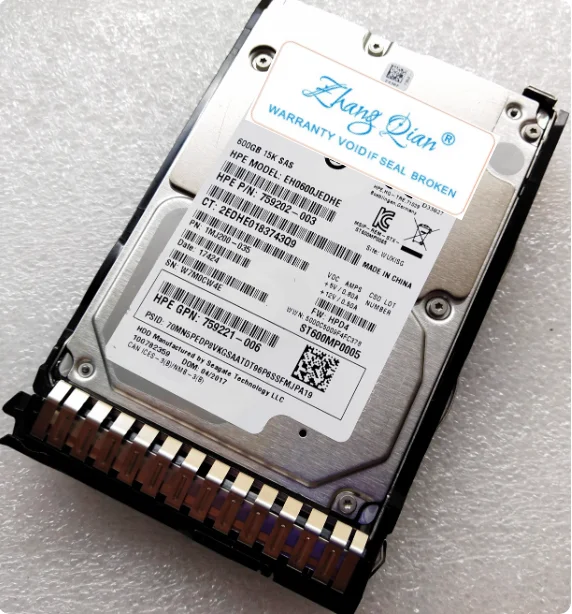 HP 759548-001 759212-B21 600G SAS 2.5 15K 12G 서버 하드 드라이브 600GB HDD용