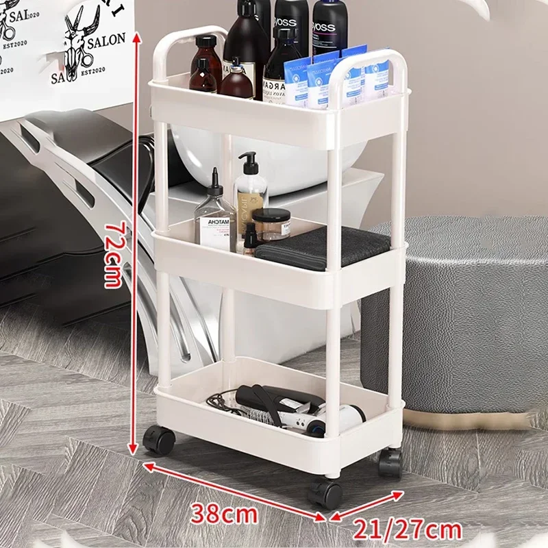 Lash Cart Welding Trolley Aluminum Cart Professional Beauty Salon Transparent Rolling Elegant Rollwagen Hairdresser Lash Trolley multi layer storage trolley