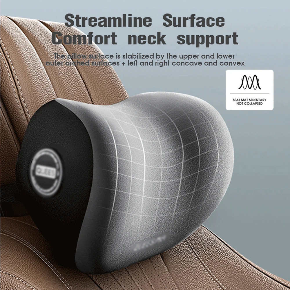 Car Lumbar Pillow Memory Foam Lumbar Support Cushion Car Low Back Pain  Pillow Neck Rest Cushion Long Time Drive Relief Pain - Neck Pillow -  AliExpress