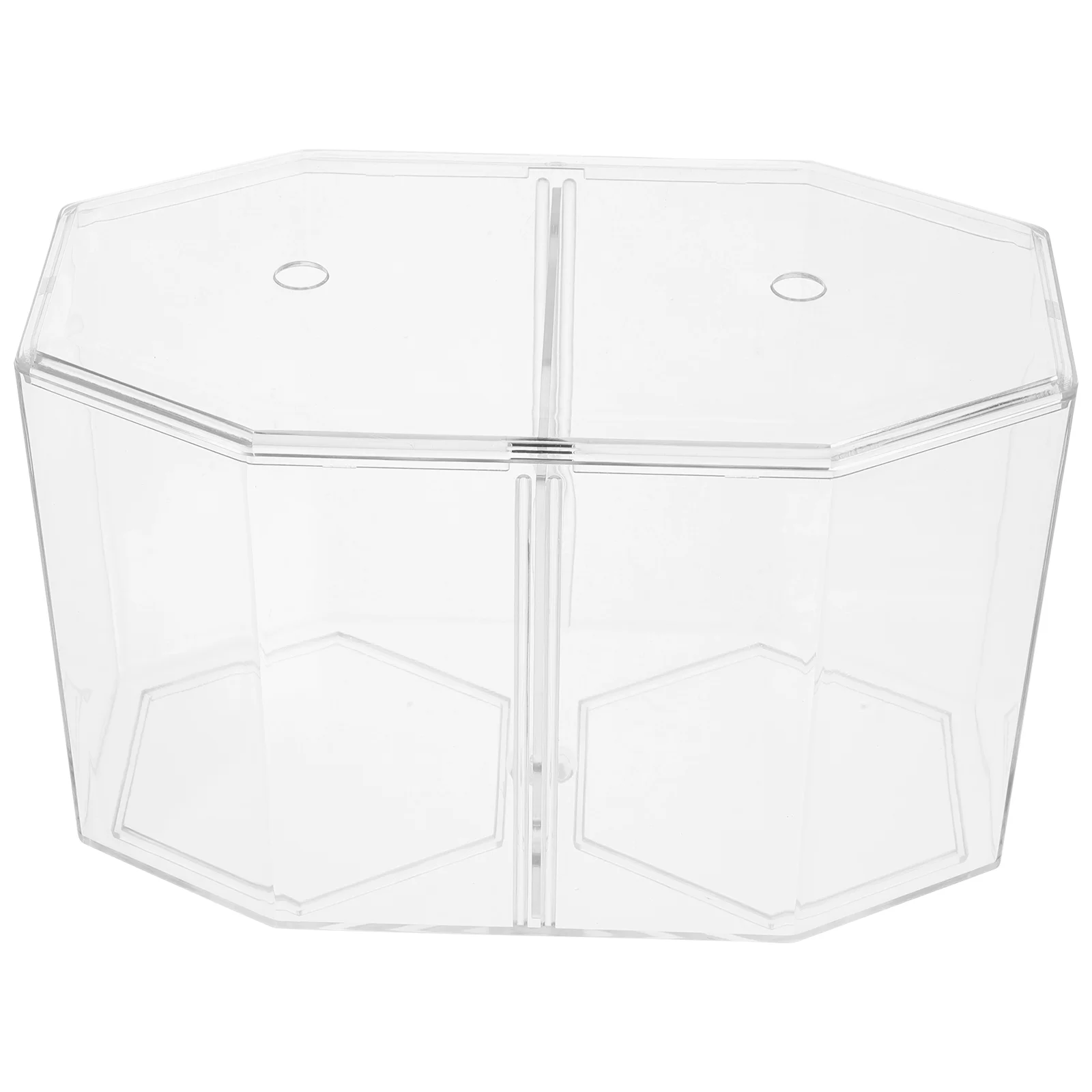 

Octagonal Fish Tank Goldfish Shrimp Breeding Container Aquarium Betta Octopus Supply Mini Fishtanks