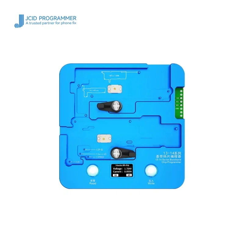 JCID IPX/11/12/13/14/15/16/17PM 베이스밴드 EEPROM 칩 비분리형 수리 프로그래머, CH&US 버전 17 시리즈 수리 지원