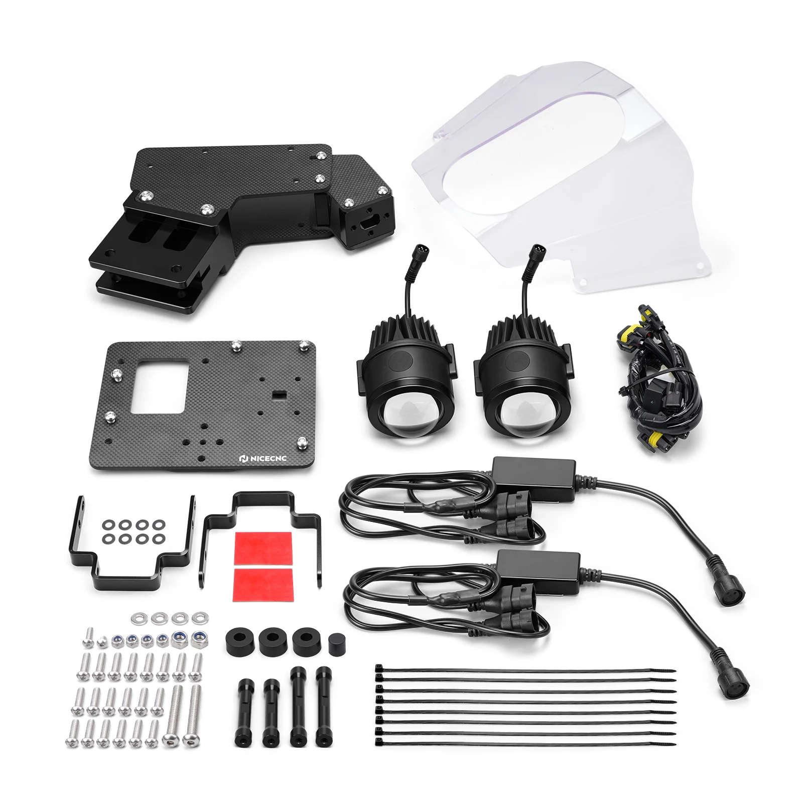 NICECNC Für Yamaha Tenere 700 2019-2024 Motorrad Einstellbares Rally-Kit Tenere 700 2024 2023 2022 2021 Tenere 700 Zubehör – Detail 11