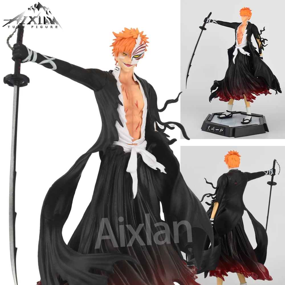 31Cm Bleach Kurosaki Ichigo Action Figure #991 Kurosaki Ichigo Anime Figure Pvc Gk Statue Figurine Modello Da Collezione Bambola Giocattolo