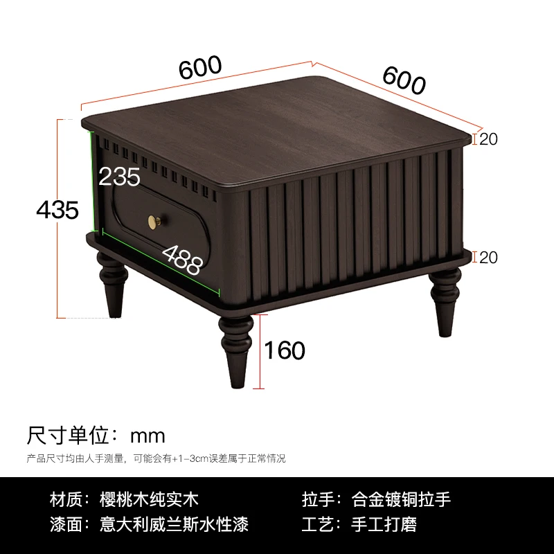 שולחנות קפה זכוכית עתיקה עיצוב עץ מלבני ניתן להתאים שולחנות קפה וינטאג' פרימיום סטוליקי קאוואו רהיטי בית