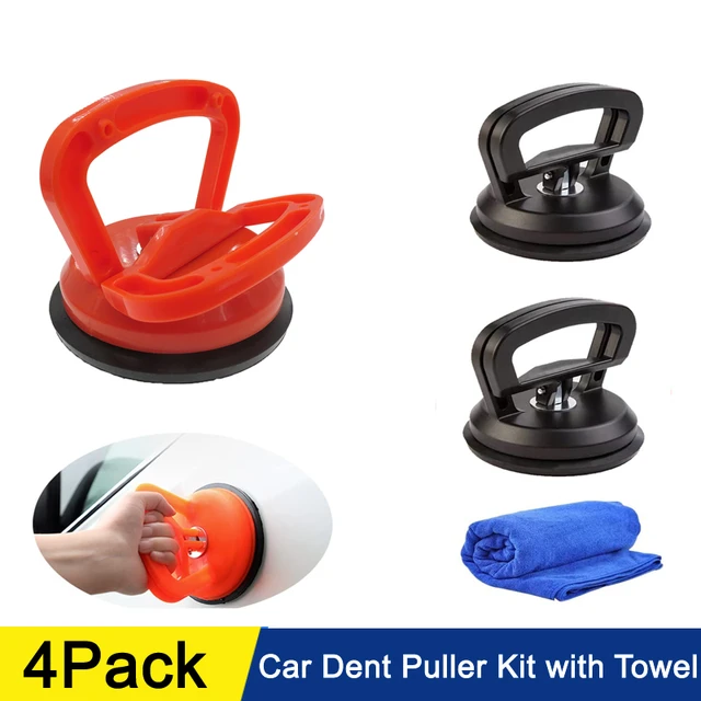 Car Dent Puller 3 Pack Powerful Dent Removal Kit with Towel Suction Cup  Puller Paintless Repair Kit for Car Body Glass Tiles - AliExpress