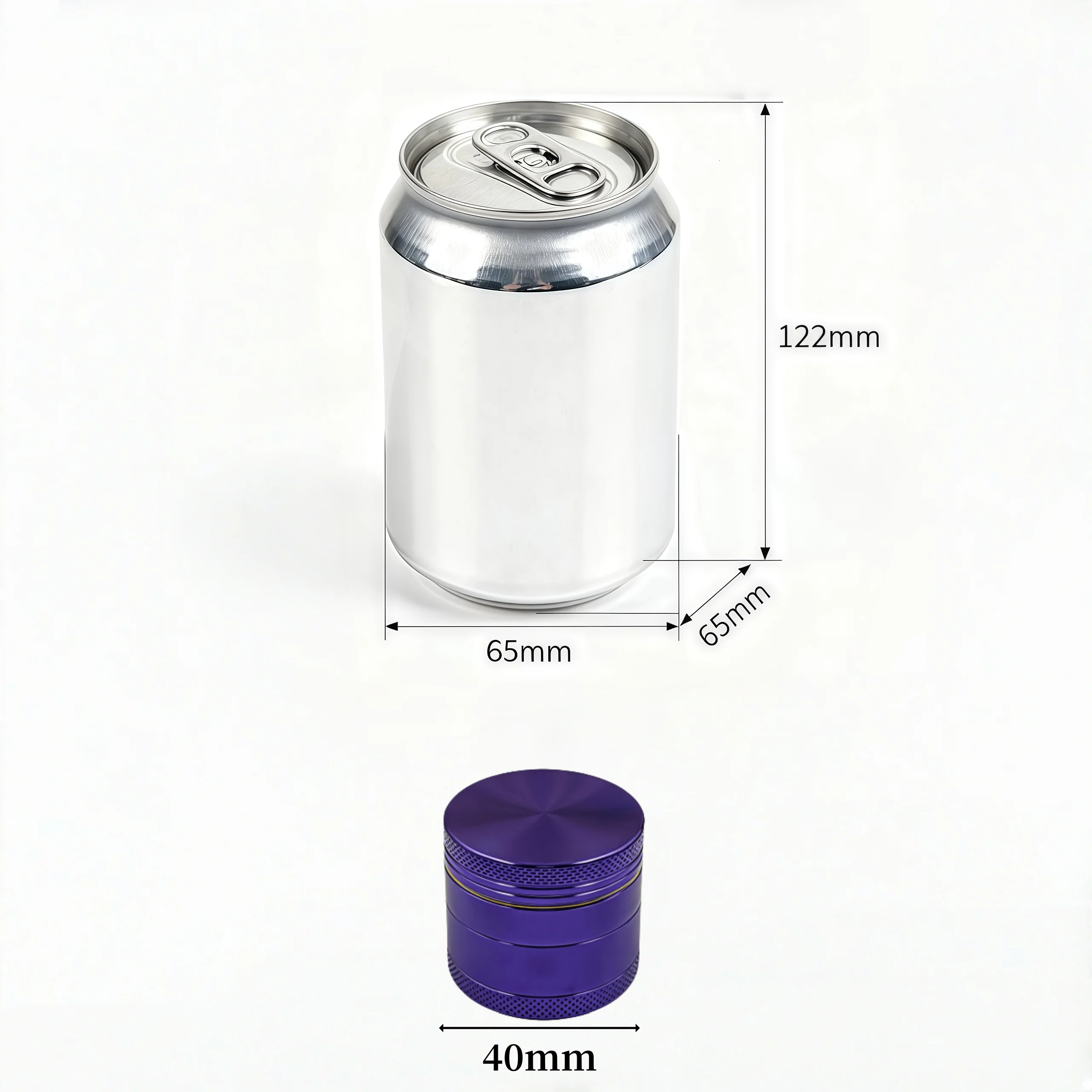 Vibrant 4-Layer Rainbow Grinder - Aerospace Aluminum with Pollen Catcher